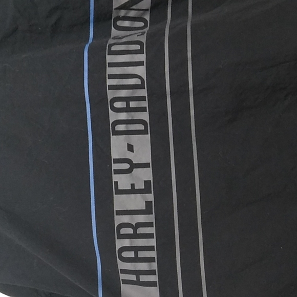 SALE! Harley Davidson Motorcycles Button Up Shirt Missing 1 button - Picture 7 of 7